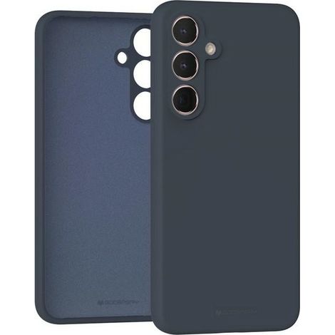Étui en silicone bleu marine Mercury pour Samsung Galaxy A35