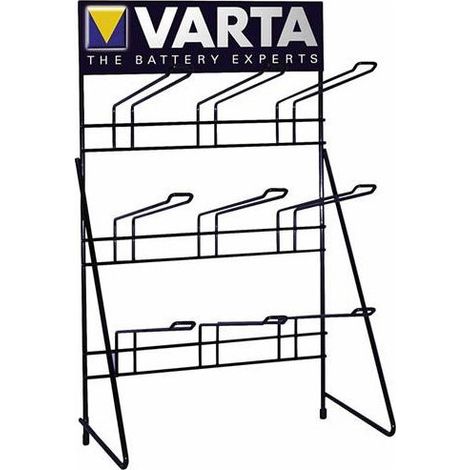 Varta espositore da banco batterie Longlife, 93810 112 811, display punto vendita