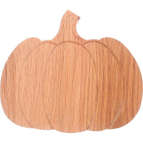 Planche Citrouille Chene, Poignee, Halloween, Bois, Cuisine, Decouper, Fromage, Charcuterie, Decor (1/5)