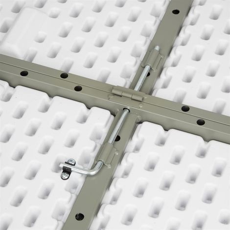 Table Ronde Pliable au Centre Blanche 1530 mm - Bolero (1/5)