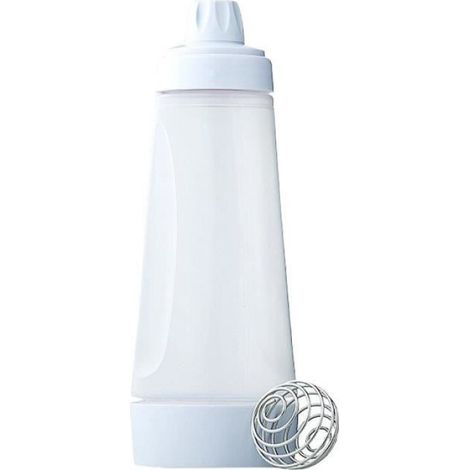 Bouteille de mélange à pâte - 1000 mL - Pour crêpes gaufres muffins cupcakes - Set de 1 pièce (1/4)
