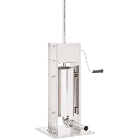 Teenpull – Manueller Wurstfüller Silbern 5 L Edelstahl (1/5)
