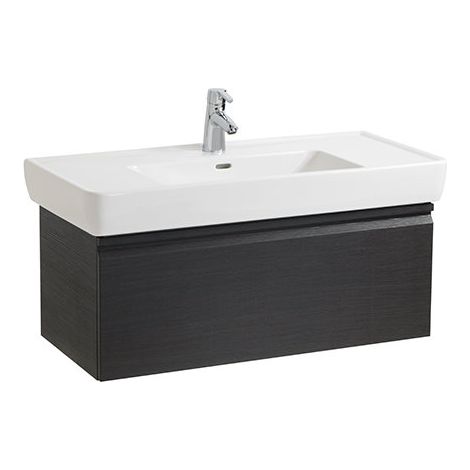 Laufen Pro A Vanity contenitore per lavabo 813958, 1 cassetto, 1 cassetto interno, 390x970x450, colorazione: wenge - H4830720954231 (1/3)