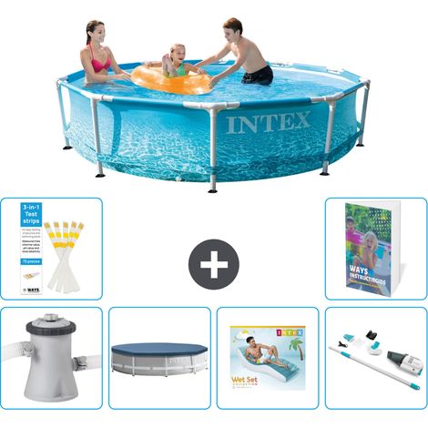 Frame Pool Rund - 305x76 cm - 7-teilig S236