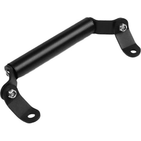 Support de fixation adaptateur pour plaque GPS moto, étanche, robuste, compatible guidon, montage facile. (1/5)