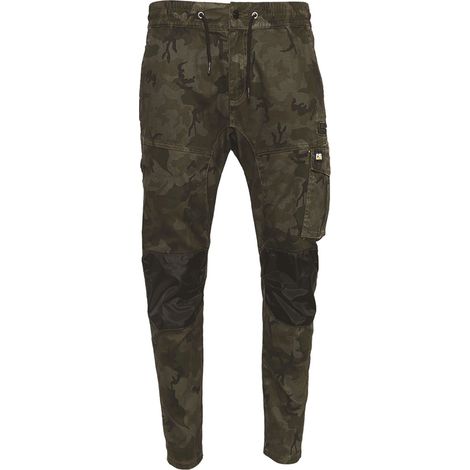 Caterpillar – Pantalon de travail camouflage 42 – Matière stretch pour liberté de mouvement – Renforts genoux en tissu Oxford – Coupe slim moderne (1/5)