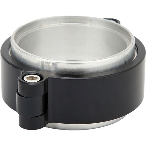 Collier de serrage renforcé alliage d'aluminium noir 800PSI pour conduit d'intercooler turbo automobile 2,5 pouces (1/5)