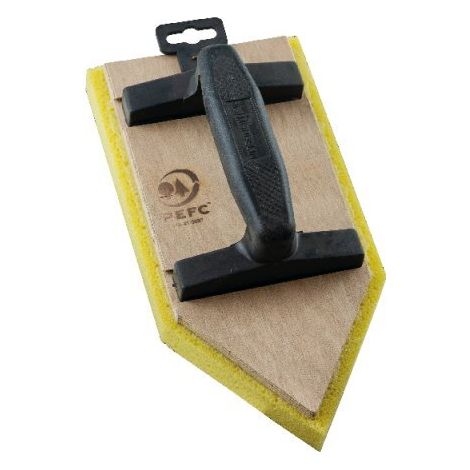 Taloche pointue en bois avec semelle en mousse - Qualité professionnelle - Mondelin (1/3)