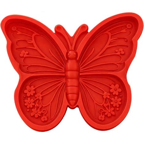 Moule réutilisable pour dalles de jardin tournesol rond 40 cm en plastique pour béton rouge pour coulage de dalles de jardin (1/5)