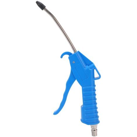 Pistolet à soufflage haute pression, pistolet à soufflage d'air 160PSI Pratique bleu avec buse courte pour 75-120PSI pour la maison pour l'usine. (1/5)
