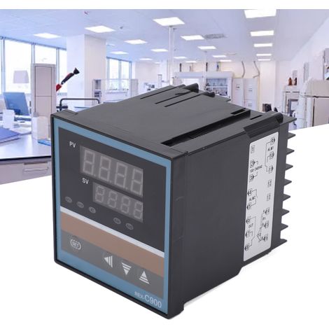 BERM/BERM REX-C900FK02-MAN Contrôleur de température électronique intelligent haute précision à affichage numérique 100 V-240 V (1/5)
