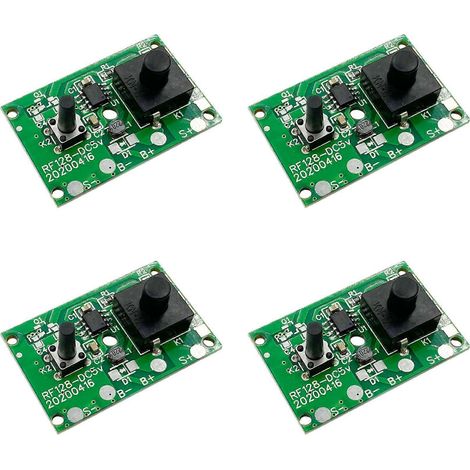 4X carte de contrôle 1.2V avec interrupteur pour guirlande et lampadaire solaires (1/5)