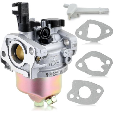 Compatible avec le carburateur 951-12785 pour Cub Cadet RT65, Troy-Bilt OHV 208 cm³/212 cm³, motoculteur Troy-Bilt 951-10797/951-12124, Champion C46540/46515 G (1/2)