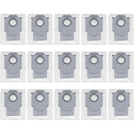 15Pack Dust Bags pour Q Robot Aspirateur – Dust Bags de remplacement pour P10 Aspirateur (1/4)