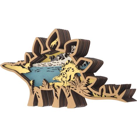 Dragon sculpté en bois, statue de dragon en bois, sculpture décorative 3D, animal sculpté en bois pour la maison, la chambre, le salon, la décoration murale montagne, cadeau d'anniversaire