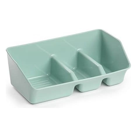 Organizador fregadero estropajero plastico  Verde claro (1/4)