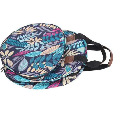 Sac de rangement en tissu Oxford à motif de feuilles, fil, aiguille et outils de broderie, sac à main de rangement (1/5)