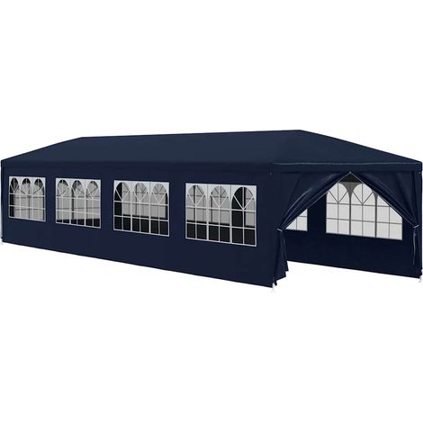 Garden Marquee 3x12 m Blue vidaXL