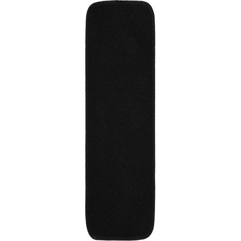Maison Exclusive - Tappetini per Scale Antiscivolo 15 pz 75x20cm Neri Rettangolari (1/5)