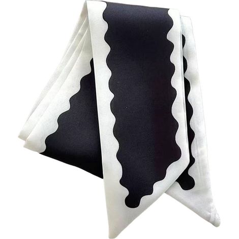 Ribbon - Wreath Sash - Cotton And Satin Blend - For Door Decor Indoor Outdoor - 35 X 2.7 Inches - Multicolor (1/5)
