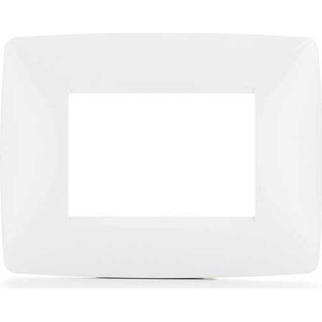 GW16103Tb Placa One 3P Blanco Latte