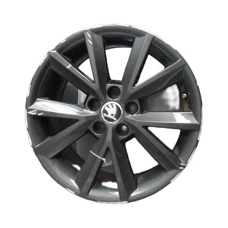 [PRODUIT D'OCCASION] Jante Aluminium SKODA Fabia ♻️ Ref Oe. 5ja601025pfl8 - Garantie à vie (1/3)
