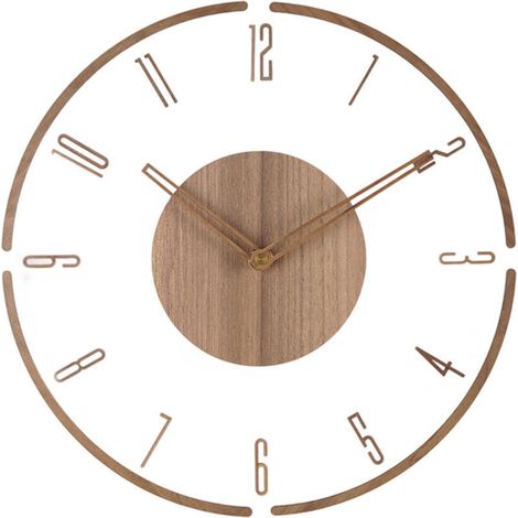 Horloge Murale Design "Tasse de Café" - Grande Taille pour Décoration de Maison, Bureau, Cuisine, Salle de Classe - Mouvement Classique