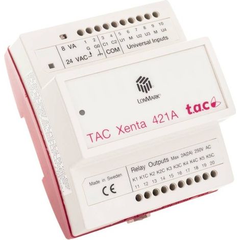 TAC Xenta 421A - Universal input and digital output module - 007302450