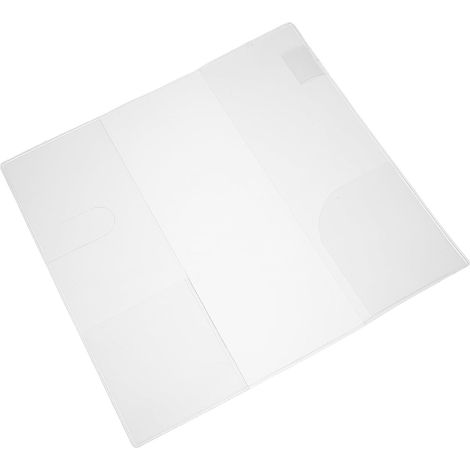 5 Stück Transparente PVC Lesezeichenhalter mit Loch