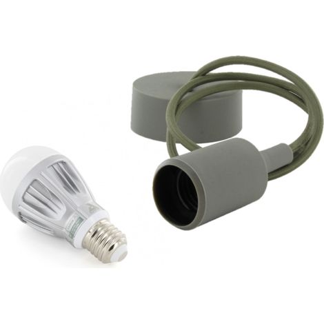 Kit de suspension ampoule LED connectée - Vert - Chacon (1/4)
