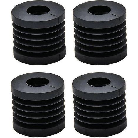 Lot de 4 pieds anti-vibrations pour imprimante 3D Bambu Lab séries X1 et P1P. Pieds universels en caoutchouc antidérapants et amortisseurs. (1/5)
