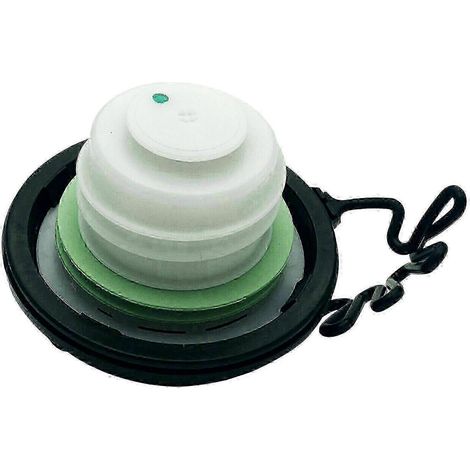 Bouchon de réservoir de carburant pour Ford Fusion 2001-2012, en plastique noir, facile à installer (1/4)