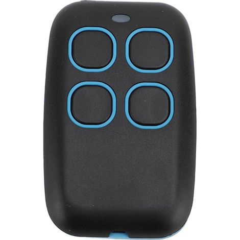 4er-Pack universelle drahtlose Klon-Fernbedienungen, Vollband 250-913 MHz, kompatibel mit 99 % der Marken für Garagentore, Rollläden, automatische Türen (BLAU) (1/5)