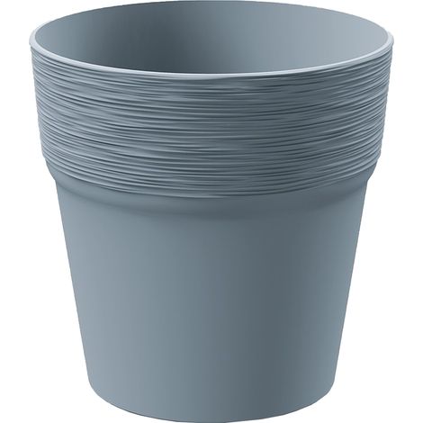 Maceta FURU , dimensiones (mm) 122x122x122, color Gris claro