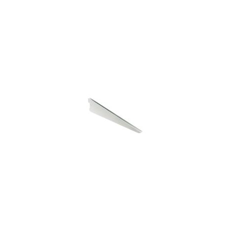 MENSOLA A "U" 470MM BIANCA PER CREMAGLIERA