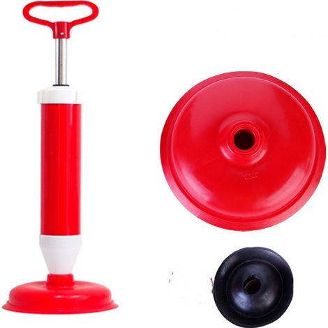 Déboucheur à ventouse haute pression Rouge (1/4)