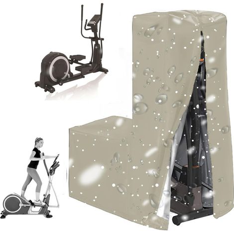 Résistant Housse de Vélo Elliptique,Imperméable Housse de Protection pour Vélos Elliptique D'appartement, Baches de Couverture Crosstraine Machine pour Intérieur et Extérieur(Size:420D:14064165cm,Co (1/5)