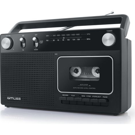 radiocassetta nera - M152RC - Muse