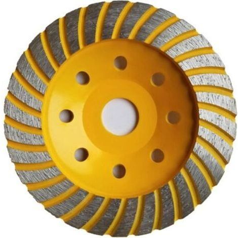 Disque diamant pour meuleuse 115mm – Alésage 22,2mm – Épaisseur 1,8mm – Pour meulage béton, granit et maçonnerie (1/5)