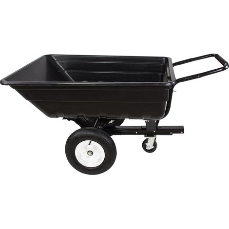 PVC XXL Schubkarre 220L 2 Rad Bauschubkarre Gartenschubkarre Transportkarre (1/5)