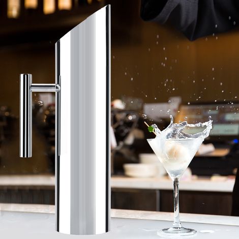 Edelstahl-Wasserkrug mit Eisschutz, Kaltgetränkekrug, Serviergeschirr für Zuhause und Hotel (2 l) (1/5)