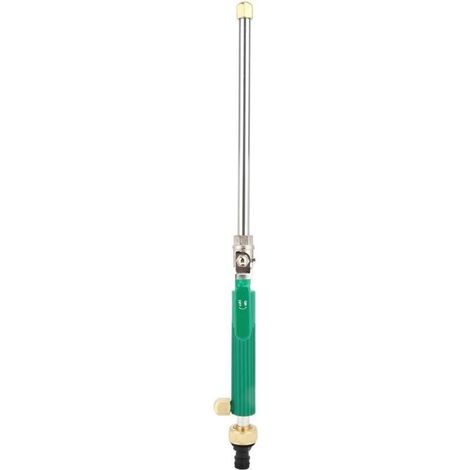 Pulvérisateur - Jet Réglable - Pour Nettoyage Voiture Jardin Patio - 2 Buses Incluses - Portée 15 M - Compatible Tuyau G3/4 Et Haute Pression - 330 G (1/5)
