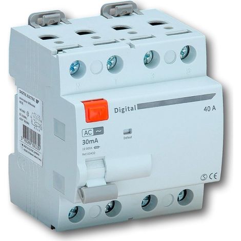 Interrupteur Différentiel 4x100A/30mA Type AC - Digital electric 03438