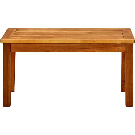 Table basse de salon, Table Café, de jardin 70x40x36 cm Bois solide d'acacia OIB3869E (1/5)
