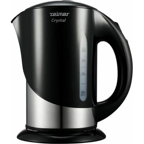 Zelmer ZCK7630B Elektrischer Wasserkocher 1,7L schwarz-weiß