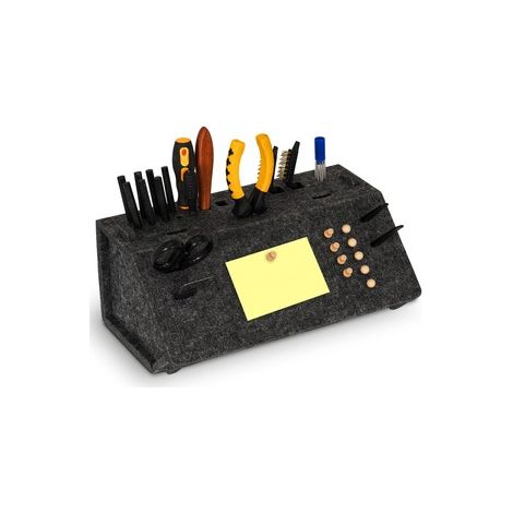 2 boîtes de rangement modulables imprimées 3D – Organiseur de bureau pour outils, cosmétiques et petit matériel (1/5)