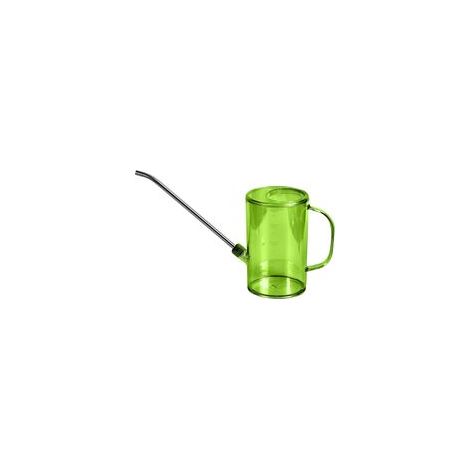 Kleine Gießkanne aus Kunststoff – für den Hausgarten – mit langem Ausguss – 1/4 Gallone (34 oz) Fassungsvermögen – grün – Crezuo