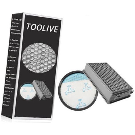 Lot de filtres HEPA de rechange pour aspirateur Rowenta Compact Power XXL RO4811EA RO4871EA RO4855EA RO4826EA
