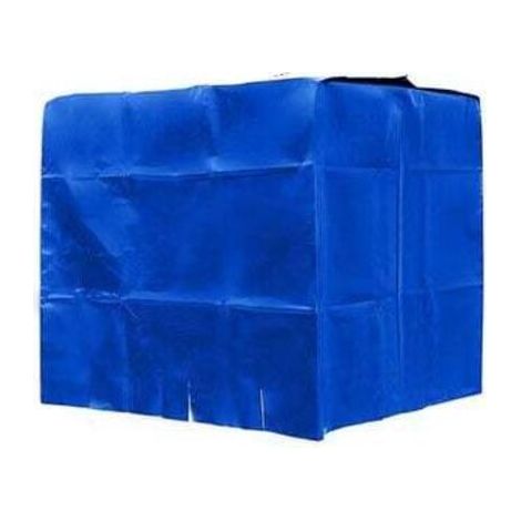 royaluxe-Couvercle de réservoir d'eau, couvercle de réservoir d'eau IBC pour réservoir de 1000L, couvercle de protection pour réservoir d'eau, anti-poussière, anti-UV et anti-pluie, 120x100x116cm (Ble (1/4)