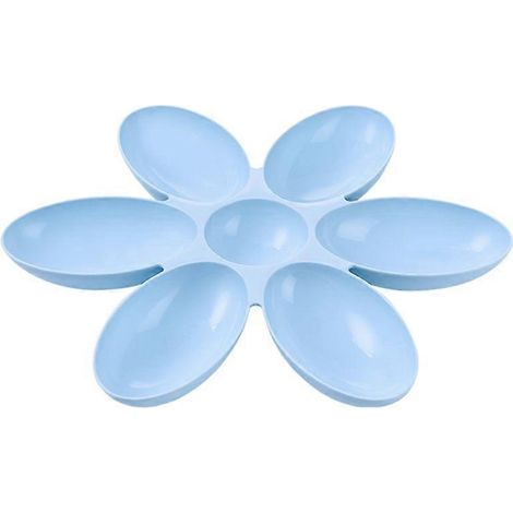 Gamelle pour chat 6 compartiments, gamelle anti-glouton pour chien, bol distributeur d'eau et nourriture, accessoire animal domestique, repas lent.